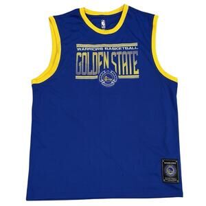 UNK Stephen Curry Warriors Jersey Tank Men's XL Blue Mesh